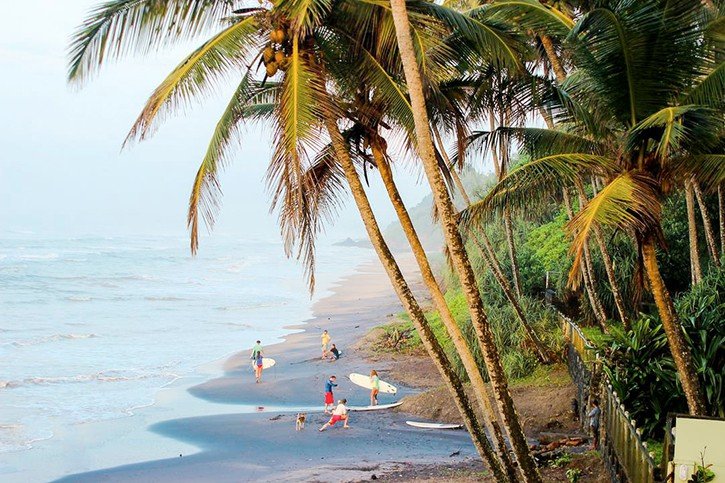 сёрфинг на Шри-Ланке в январе