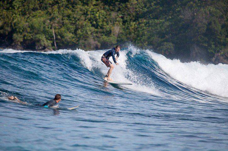 места для сёрфинга на Филиппинах в январе