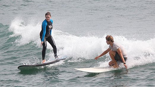 Обучение сёрфингу на Бали